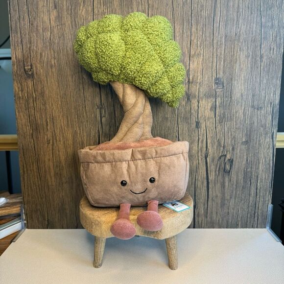 Jellycat Bonsai Tree NEW Collectible FAST SHIP Rare Retired - Picture 1 of 13